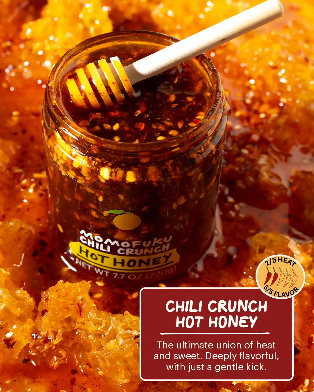 Chili Crunch Hot Honey